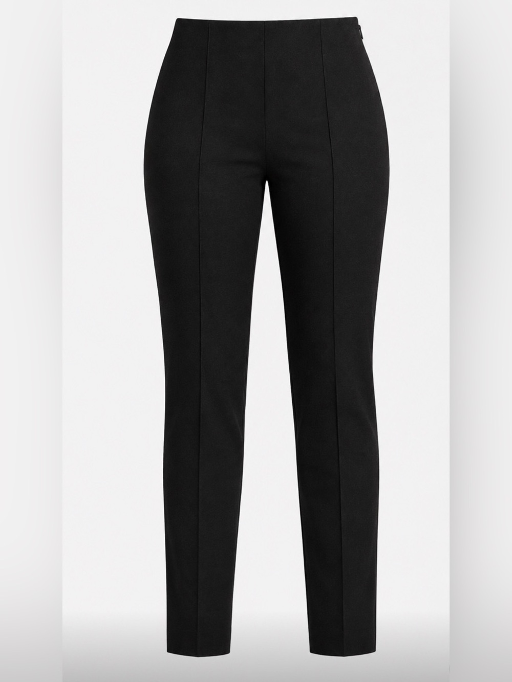 NWT Sonia Speciale Italy Black Tailored Stretch Pintuck Pants 50 US 14 16
